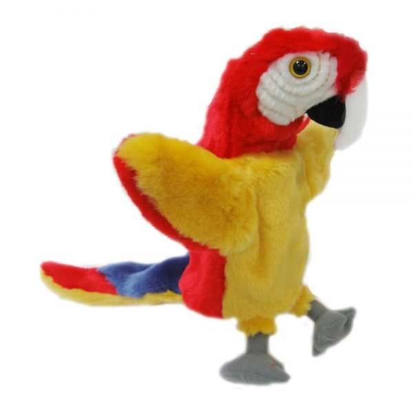 KOR TR PUPPETS Hand Puppet Red Parrot